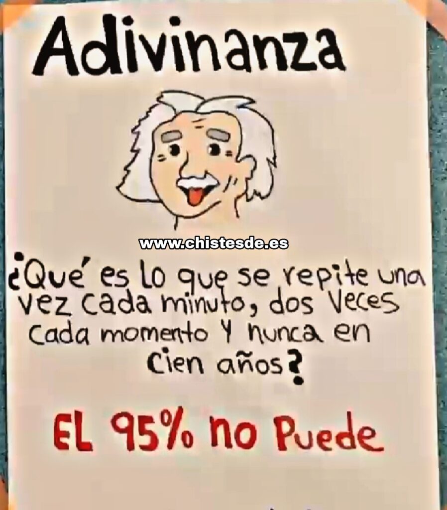 Adivinanzas chistosas – ChistesDe…